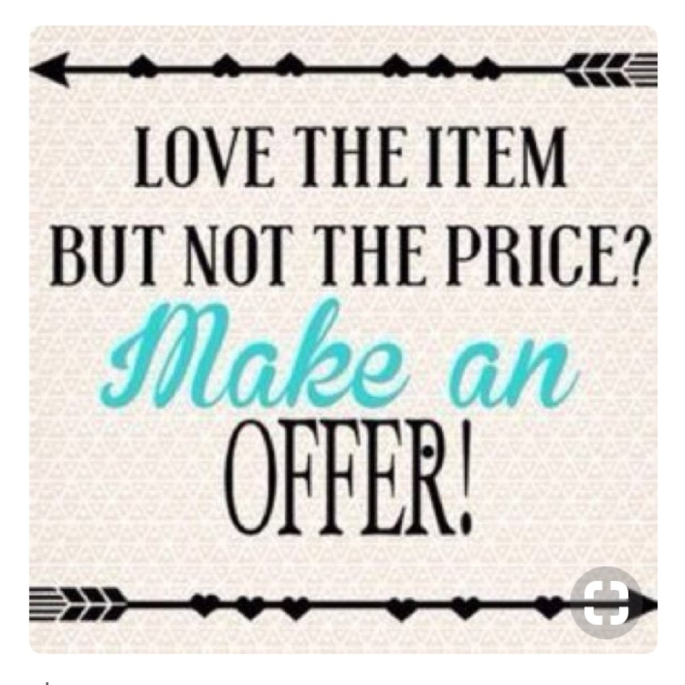 Accepting all reasonable offers!